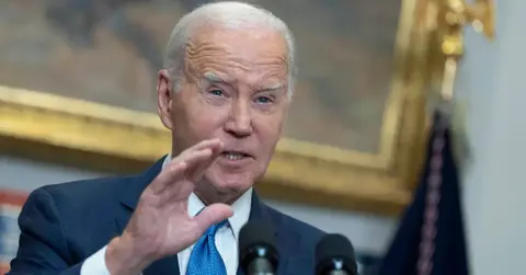 joe biden shuts down questions from press after being asked about