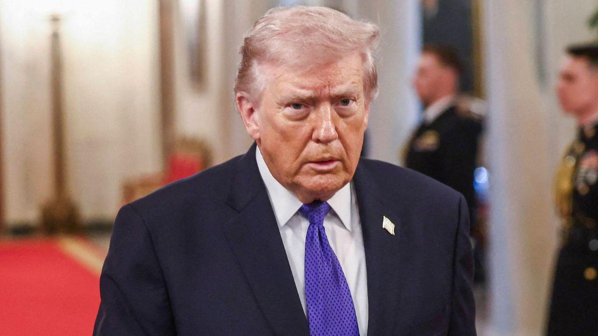 image of Gavin Newsom laid into the president for 'spending tens of billions of dollars' overseas while neglecting the U.S.