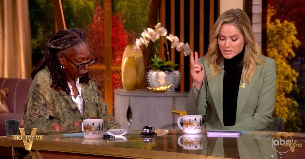 Photo of somber Whoopi Goldberg called Charlie Kirk's death 'beyond devastating.'