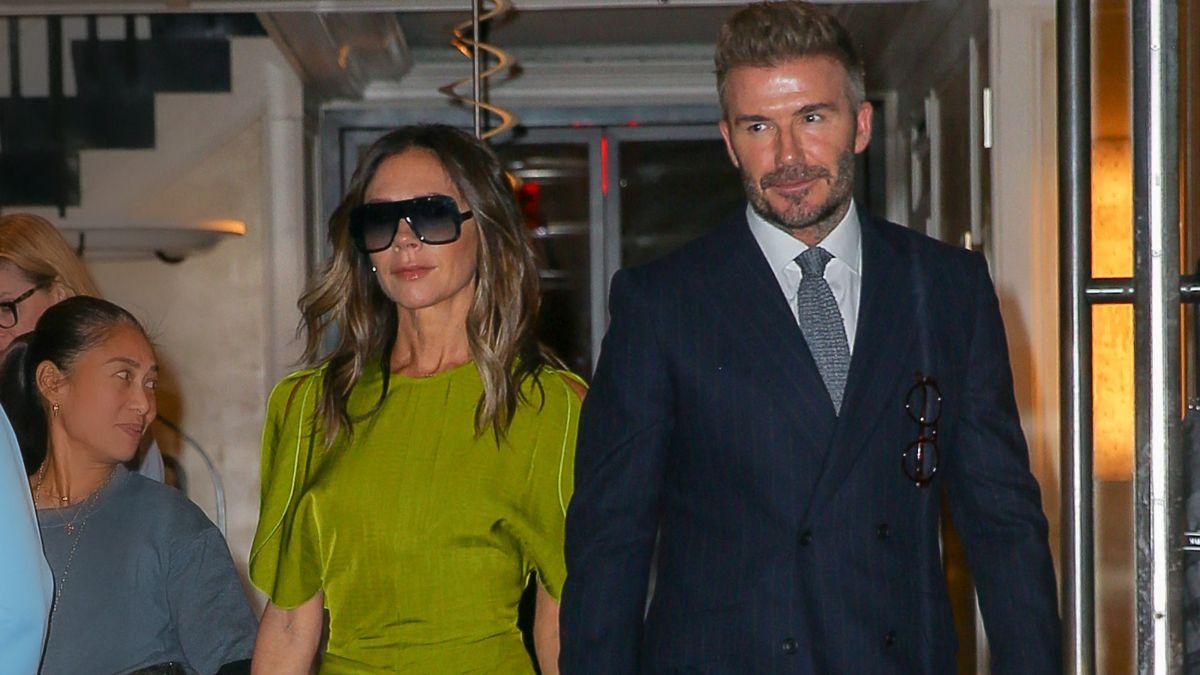 image of Victoria and David Beckham