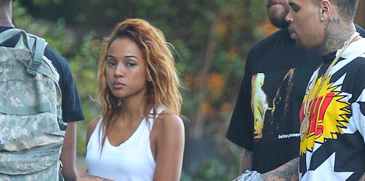 Karrueche tran chris brown restraining order 1