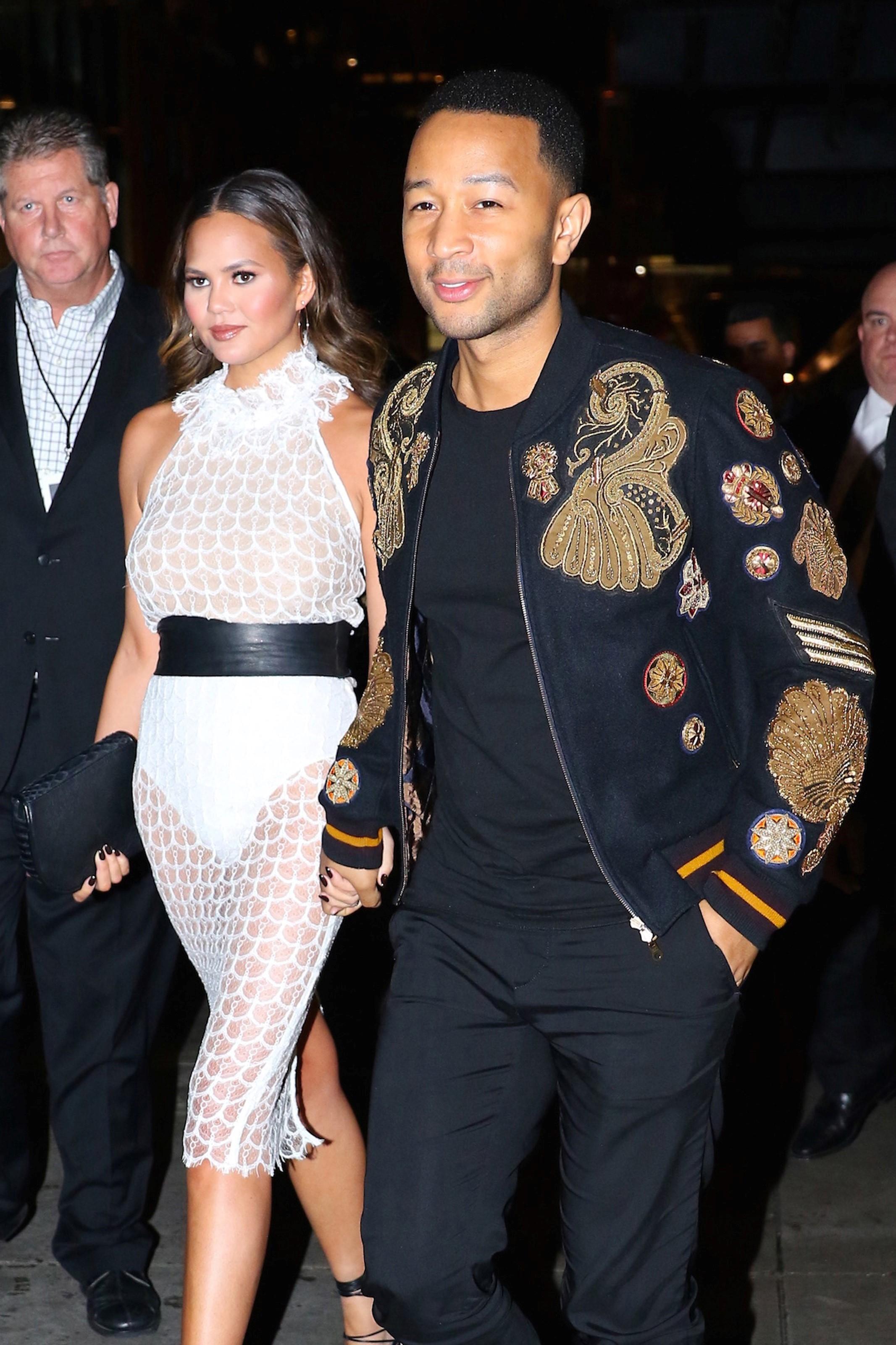 Chrissy Teigen John Legend Manhattan Celeb Relationships4