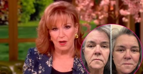 Composite photo of Joy Behar and Rosie O'Donnell
