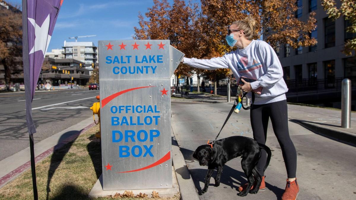 Image of Donald Trump was deemed a hypocrite after his latest rant about mail-in ballots.