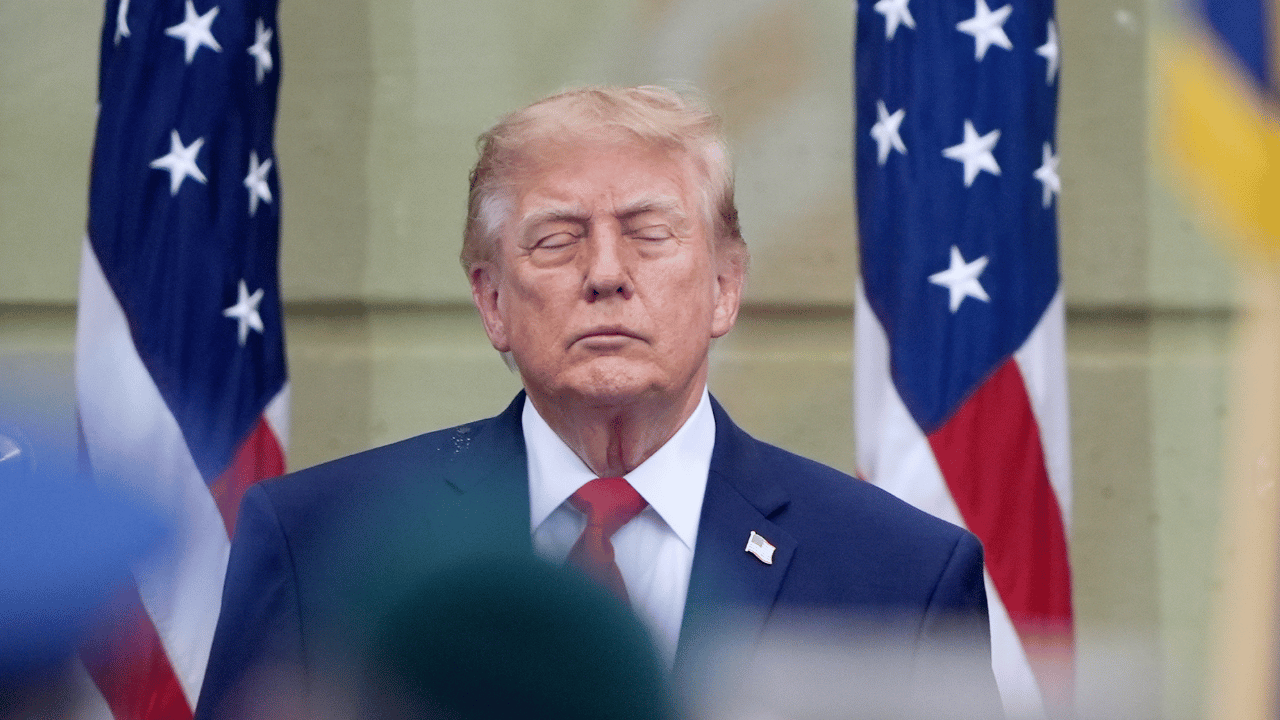 Image of Critics have pointed to Donald Trump's public behavior as evidence of possible cognitive changes, though no confirmed diagnosis has been established.