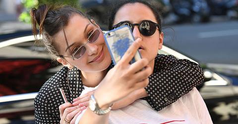 Bella hadid selfies fans main