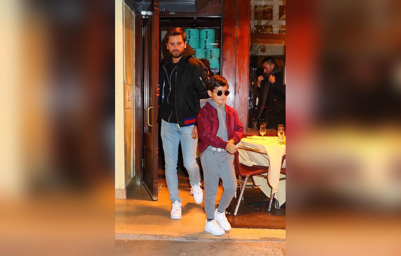 Scott disick mason outing