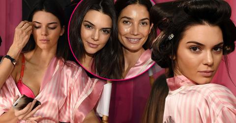 Victoria secret fashion show backstage gigi hadid kendall jenner nyc lily aldridge
