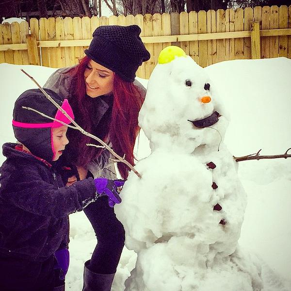 Chelsea houska aubree snowman