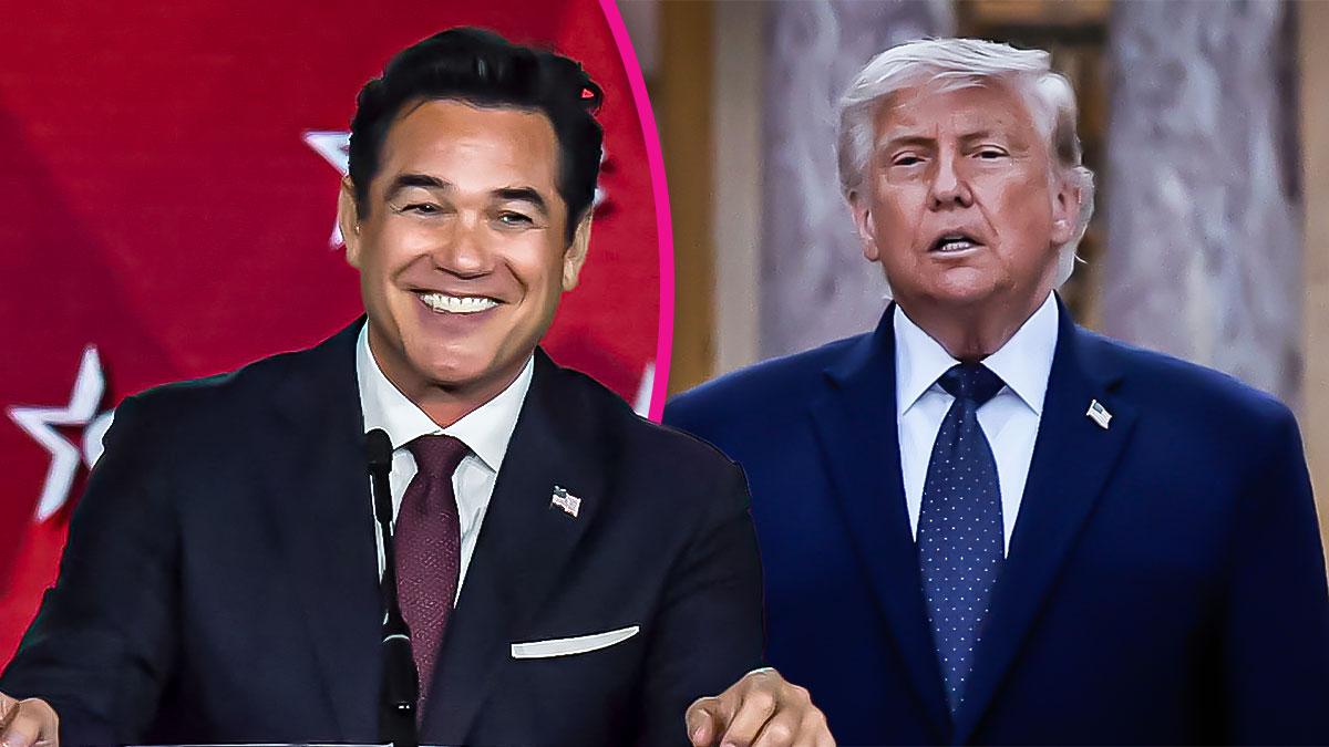 Dean Cain and Donald Trump