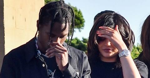 Kylie jenner engaged ring finger