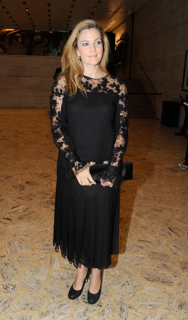 Drew Barrymore NYC Ballet Gala