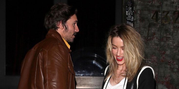 New Flame? Amber Heard Gets Friendly With Ex Mark Wystrach — See The ...