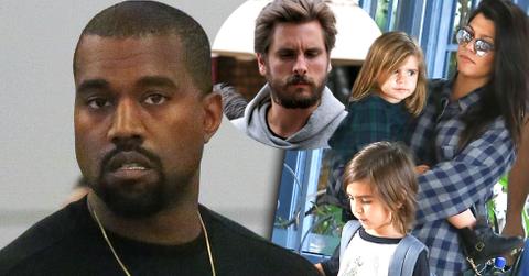 Kaney west scott disick