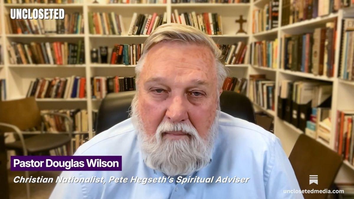 Photo of Doug Wilson agreed that women can say no to their husband's sexual advances, but drew the line at 'cutting him off for six months.'
