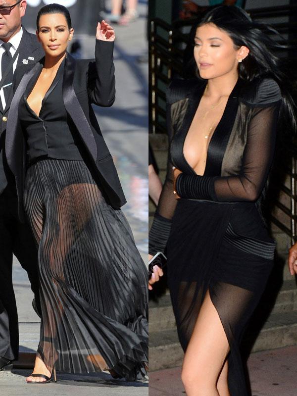 Kim Kardashian stisters steal style