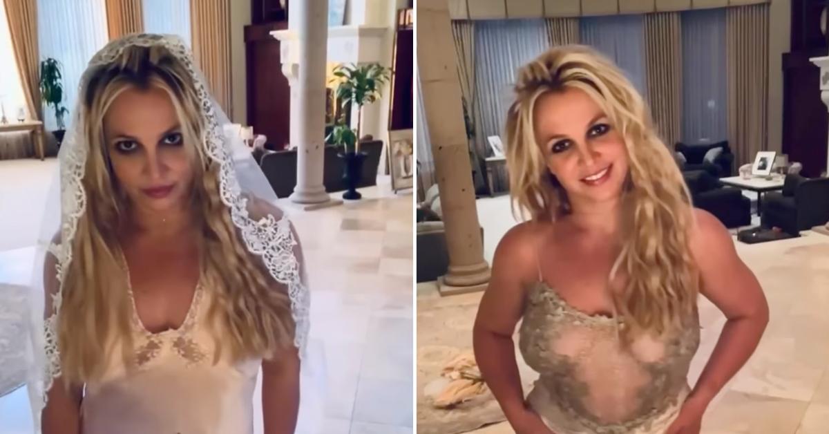 britney spears confusingly tells fans she married herself pp