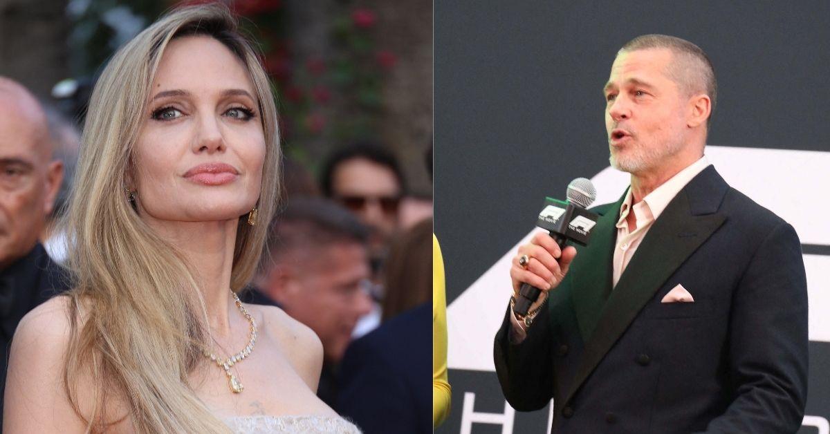 Composite Photos of Brad Pitt and Angelina Jolie