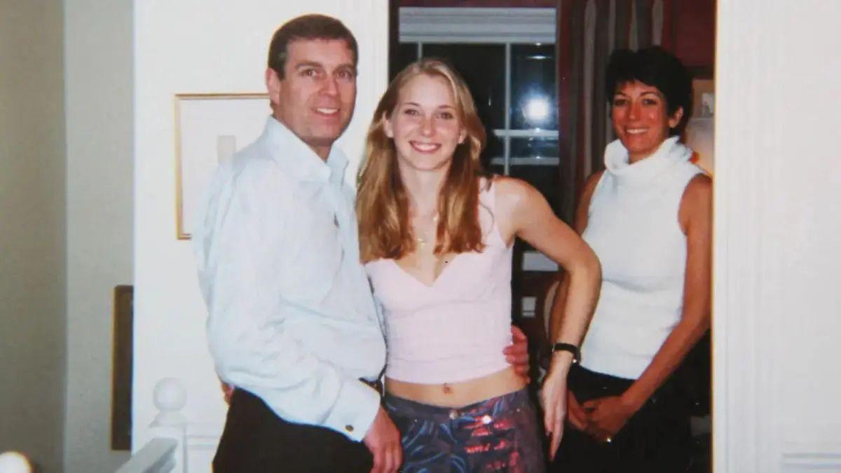 Photo of Virginia Giuffre claimed she was forced to sleep with Andrew when she was 17.
