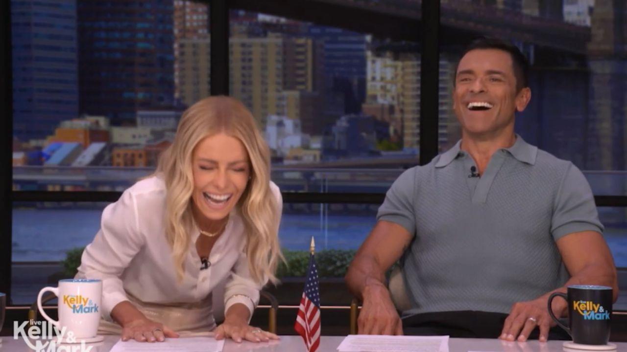 Image of Kelly Ripa and Mark Consuelos are still as in love as they were 30 years ago.