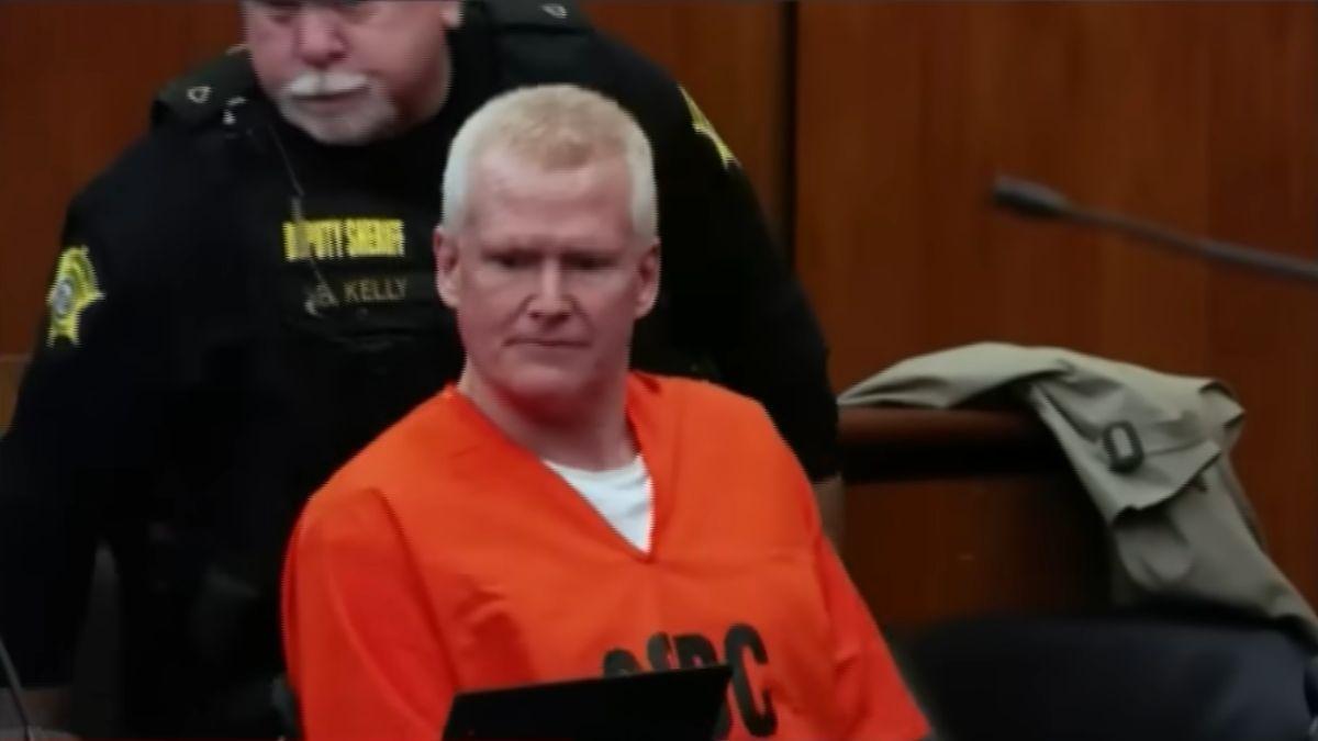Image of Alex Murdaugh was previously found guilty or murdering his wife, Maggie, and youngest son, Paul.