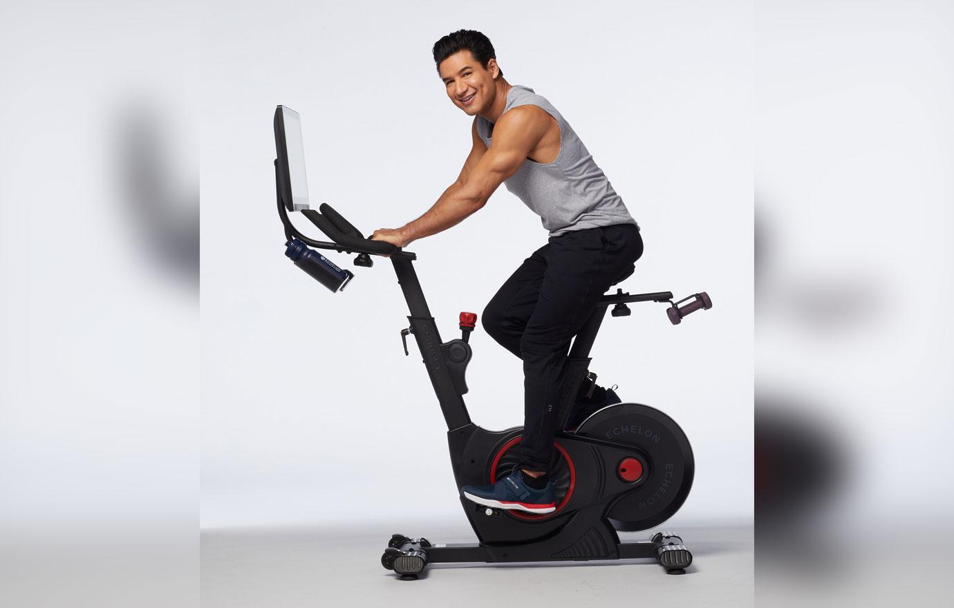 echelon bike mario lopez partnership fitness