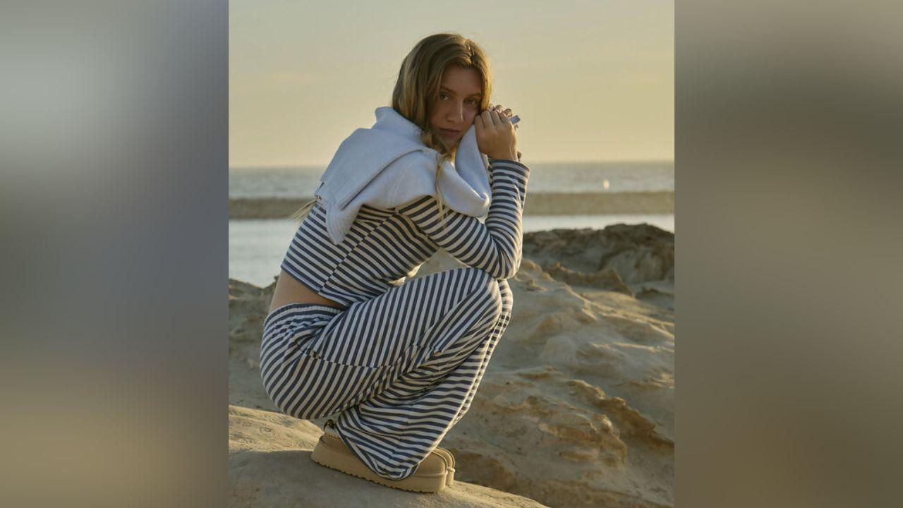 Image of Anna Sitar recently collaborated with Pacsun for a new loungewear collection.