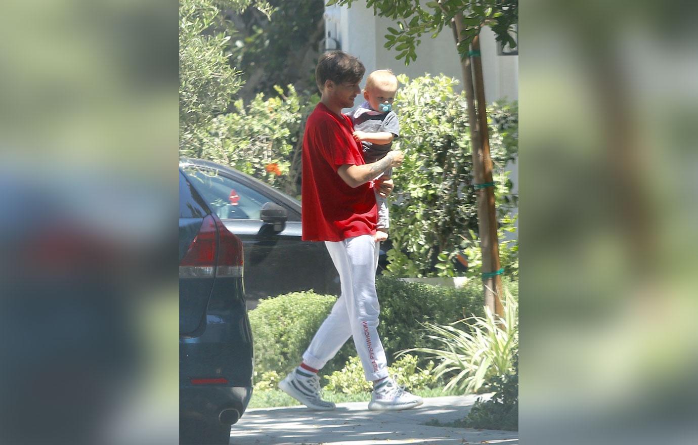 Louis Tomlinson Son Freddie Los Angeles