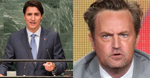 Matthew perry fought justin trudeau