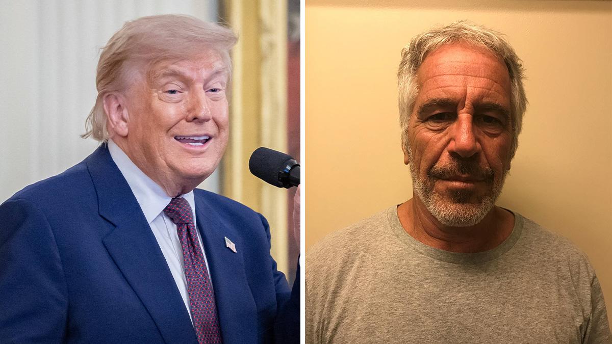 Photo of Social media users made digs about Donald Trump's late pal Jeffrey Epstein being interested in young girls.