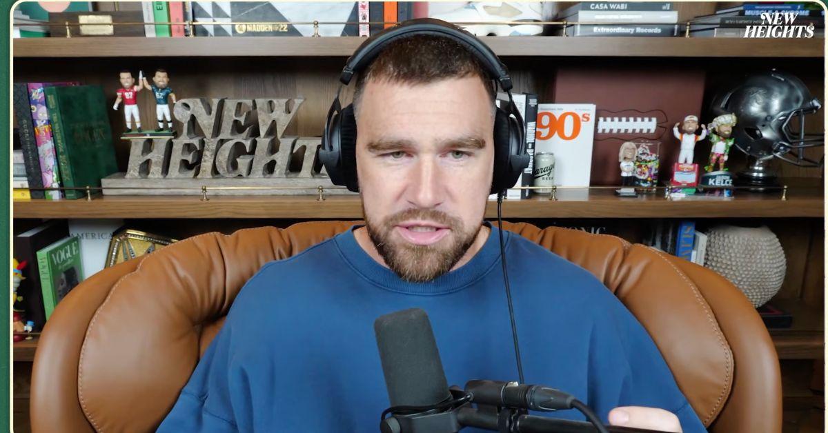 Image of Travis Kelce is engaged to Taylor Swift.