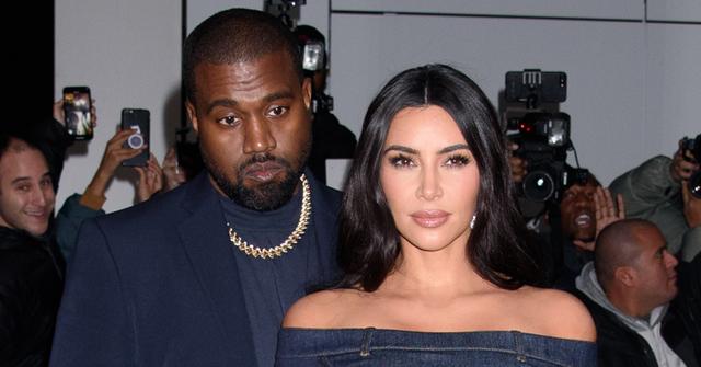 Kim Kardashian and Kanye West