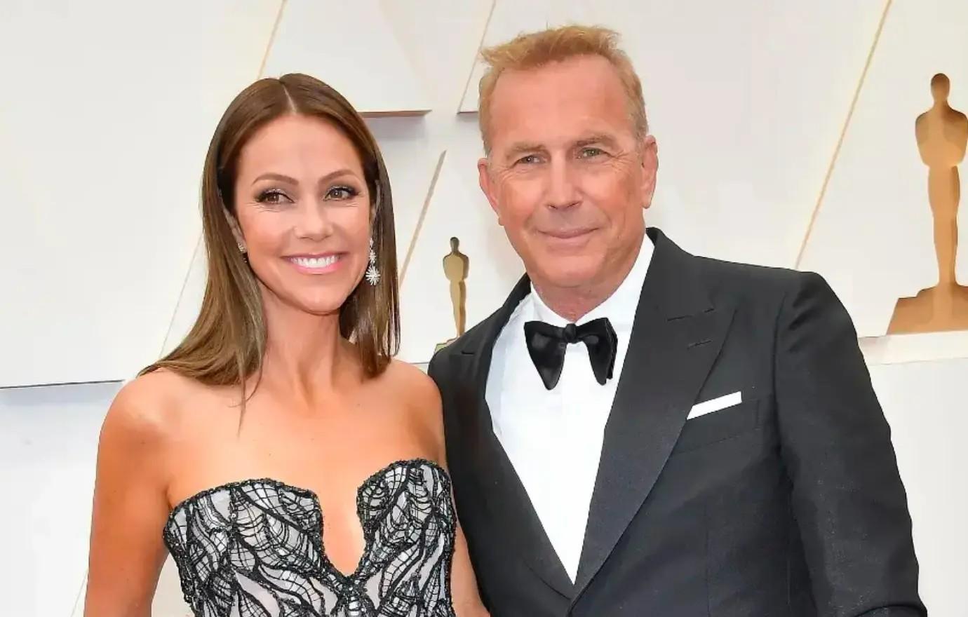 Kevin Costner's estranged wife wears Prada purse after begging court for  more child support