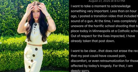 Composite Photo of Cheryl Burke and Her Apology