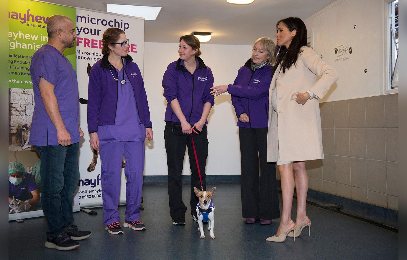 The Duchess Of Sussex Visits Mayhew