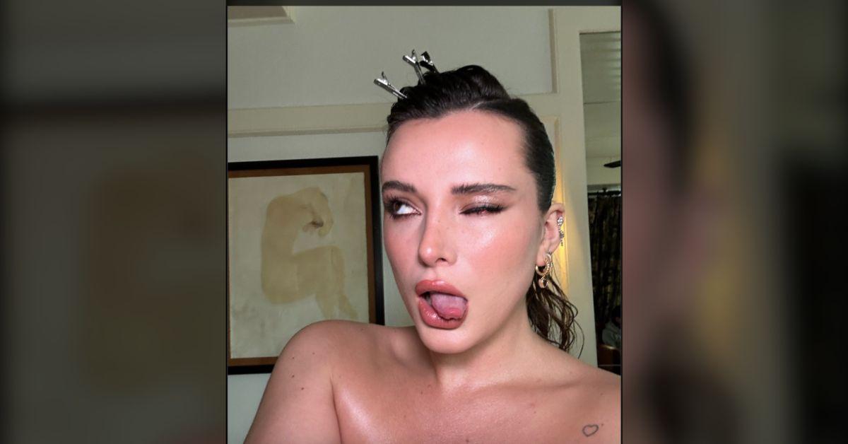 bella thorne naked shocking scandalous selfie photos