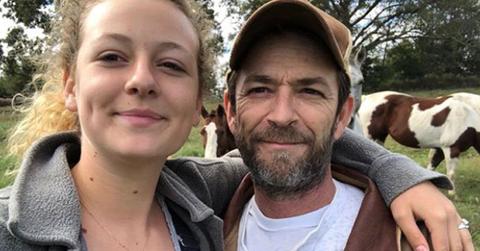 Luke Perry Daughter Speaks Out PP