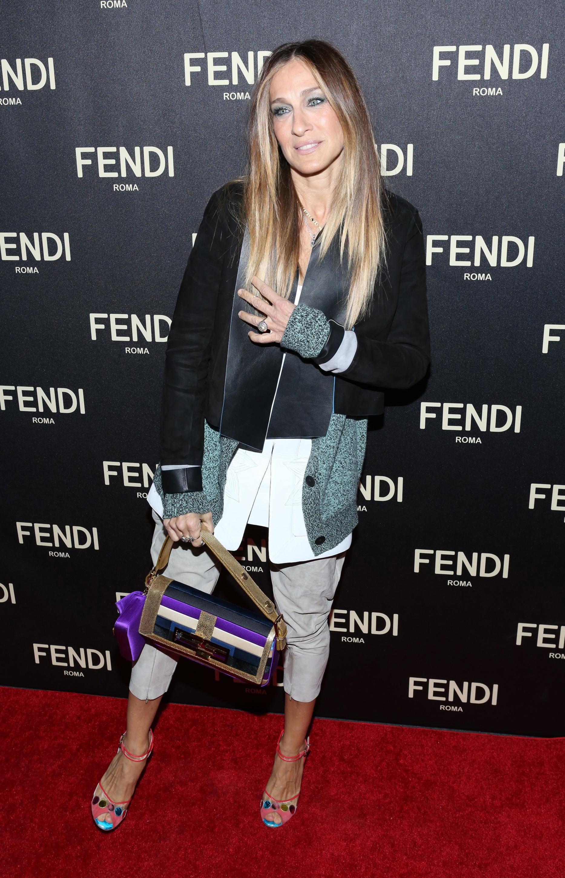 Celebrities attend Fendi NY Flagship Boutique Opening