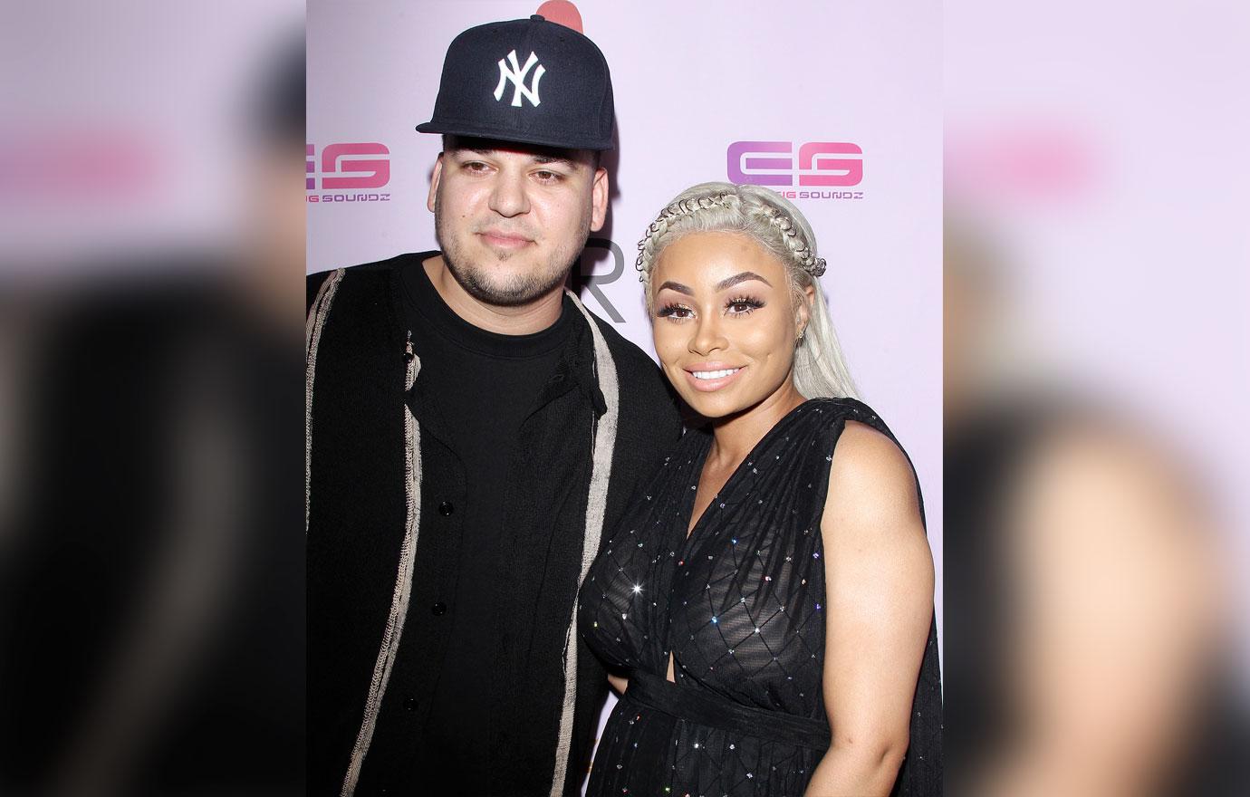 Blac Chyna And Rob Kardashian Attend Blac Chynas Birthday Celebrations In Hollywood