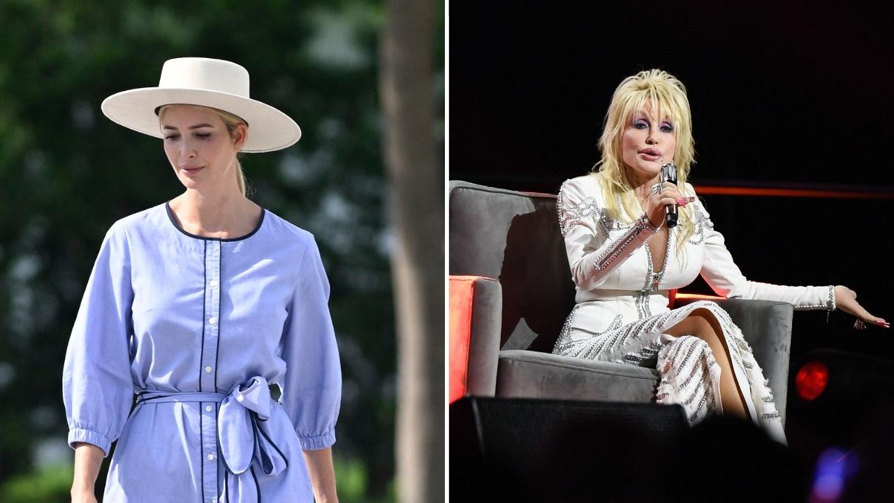 photo of Ivanka Trump was seen surfing after her tribute to Dolly Parton sparked backlash.