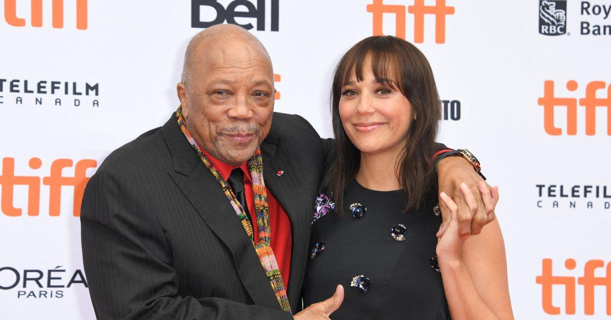 Photo of Quincy Jones and Rashida Jones