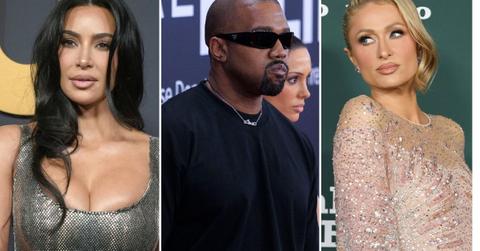 photo of Kim Kardashian, Kanye West and Paris Hilton
