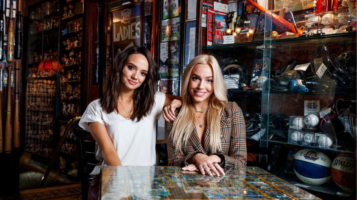 Photo of Sofia Franklyn and Alex Cooper 