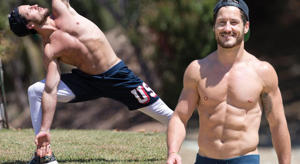 Val Chmerkovskiy Shows Off His Ridiculously Ripped Dancer Body During Workout — See The Photos