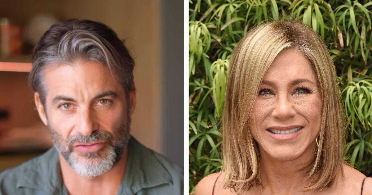 image of Jim Curtis also showed up to support Jennifer Aniston at her LolaVie haircare event in Los Angeles this past August.