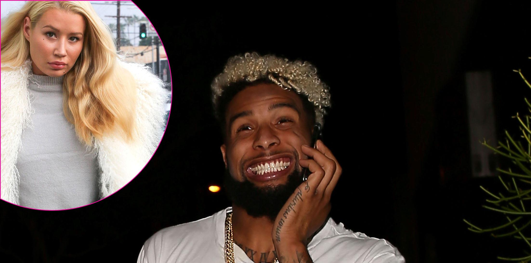 Odell Beckham arrives at Bootsy Bellows