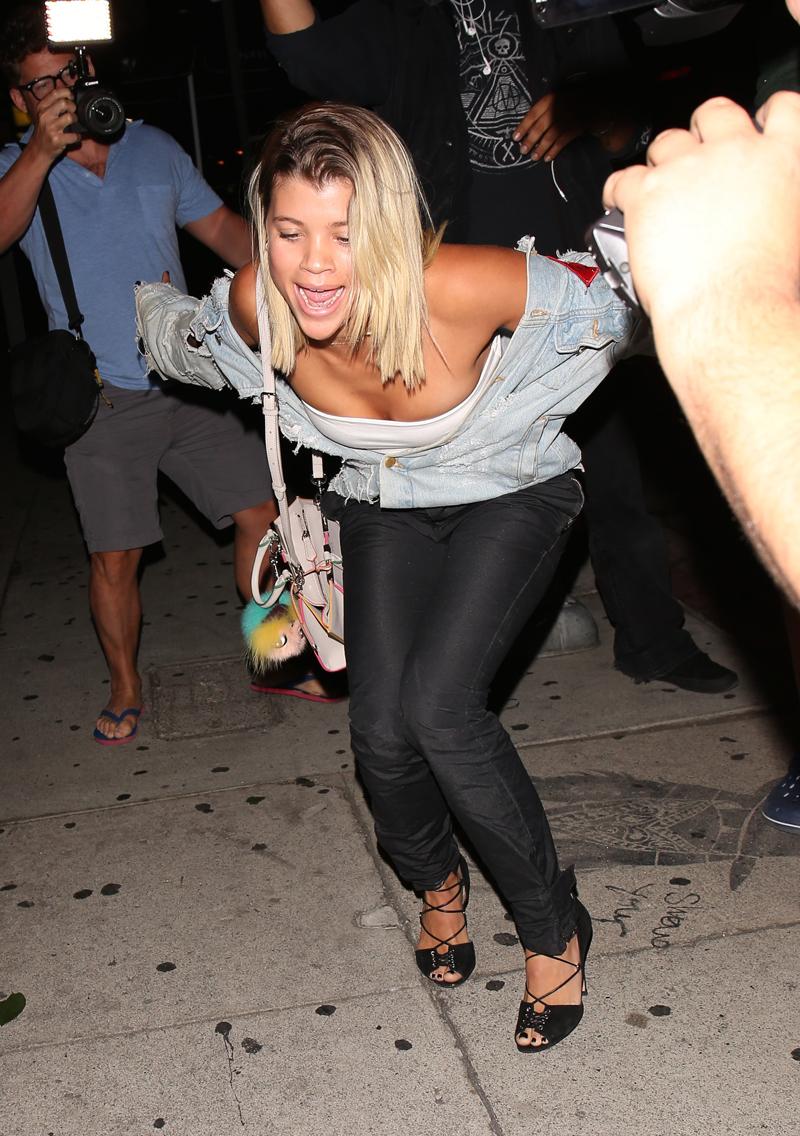 Sofia Richie gloats over fallen photogs after her 18th Birthday at The Nice Guy