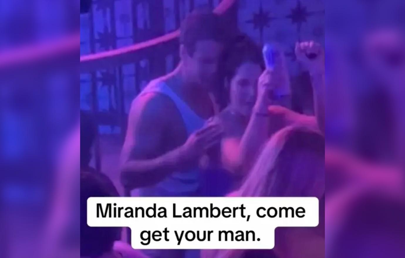 miranda lambert upset embarrassing videos brendon mcloughlin