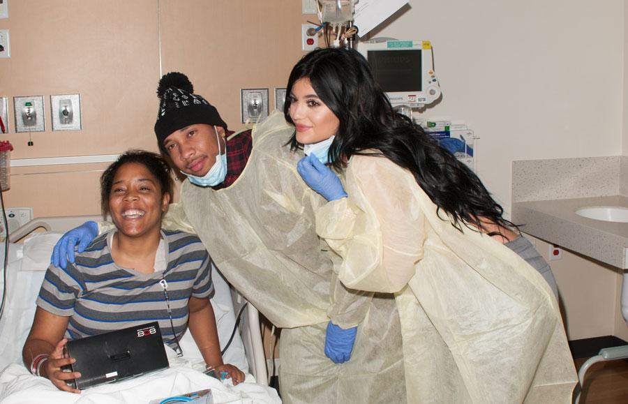 Kylie jenner tyga hospital la gear teen impact 7