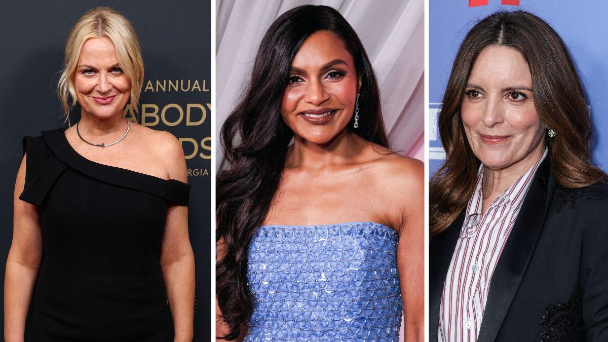 Mindy Kaling, Amy Poehler,Tina Fey 
